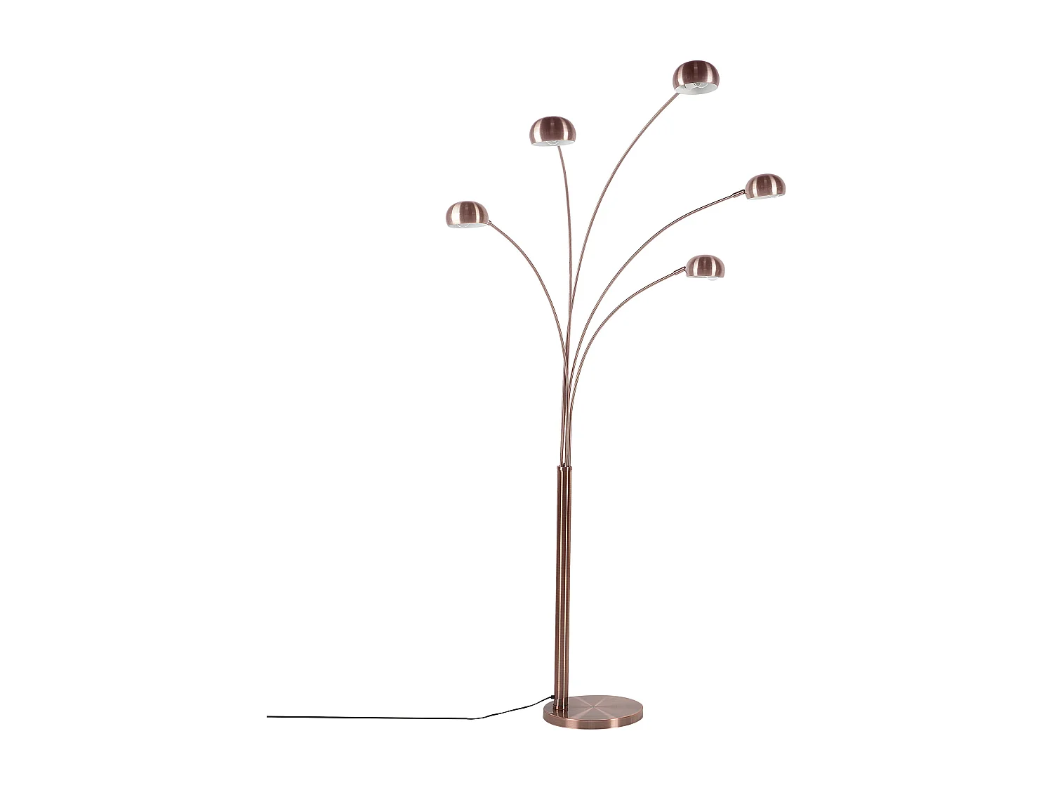 Stehlampe kupfer 210 cm rund FLINDERS