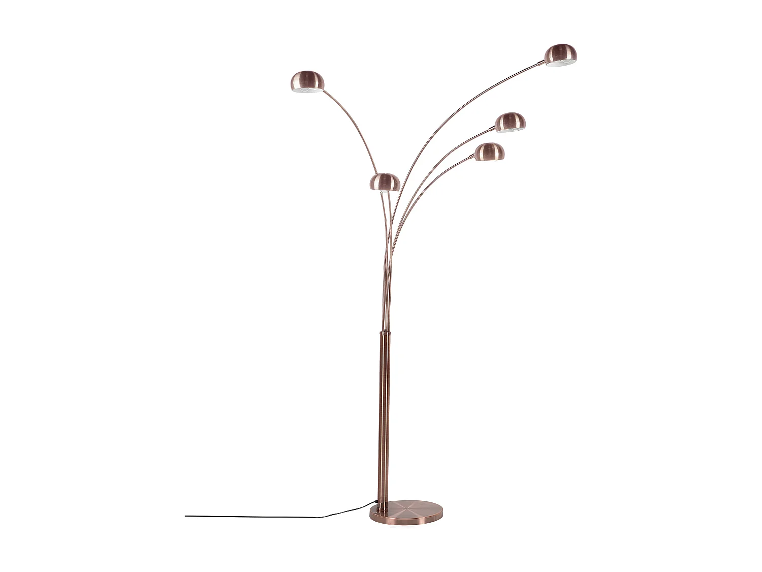 Stehlampe kupfer 210 cm rund FLINDERS