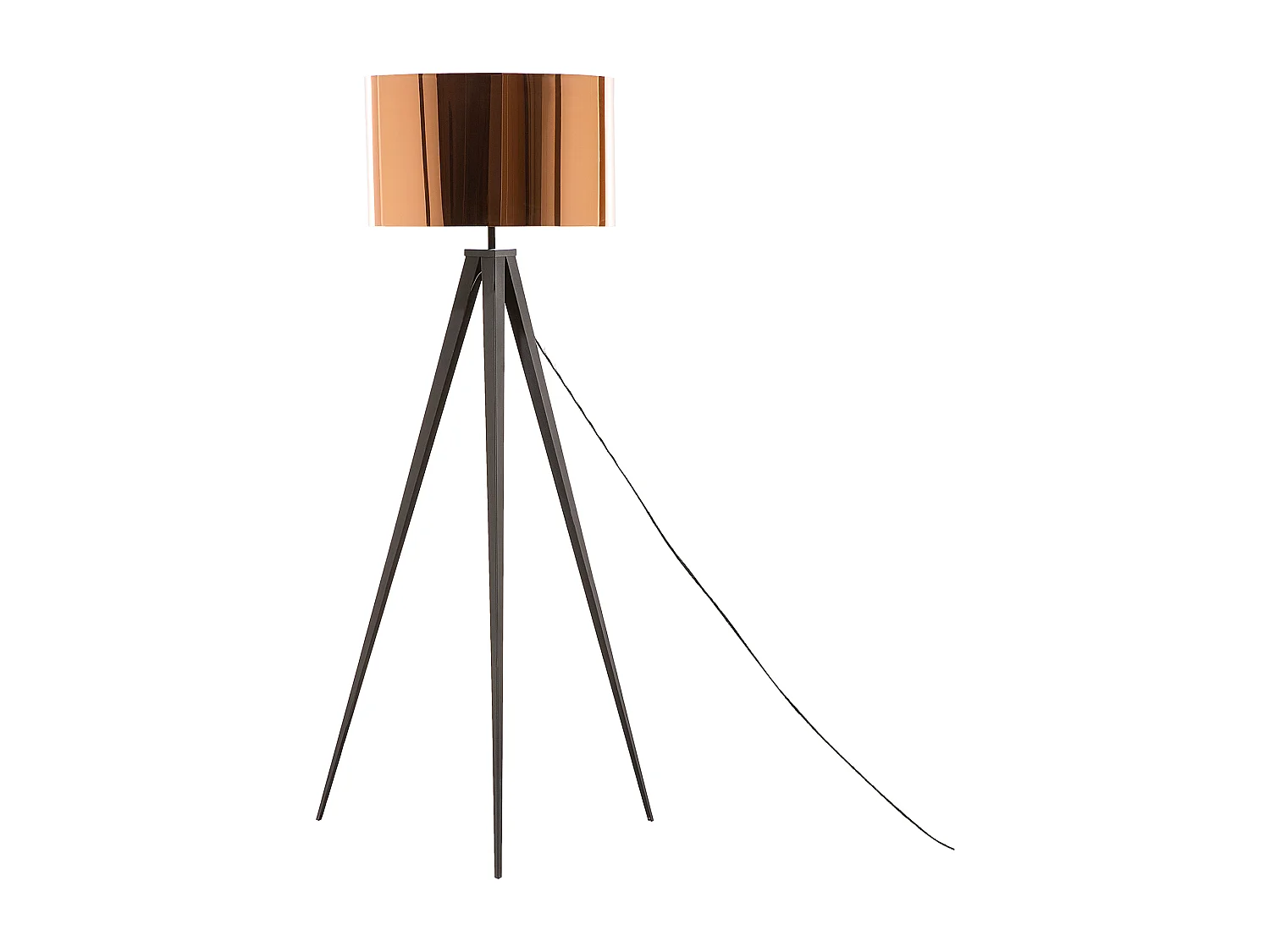 Lampadaire STILETTO Métal Cuivré