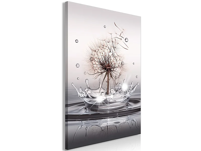 Tableau Gouttes de vent (1 partie) Vertical - 60 x 90 cm