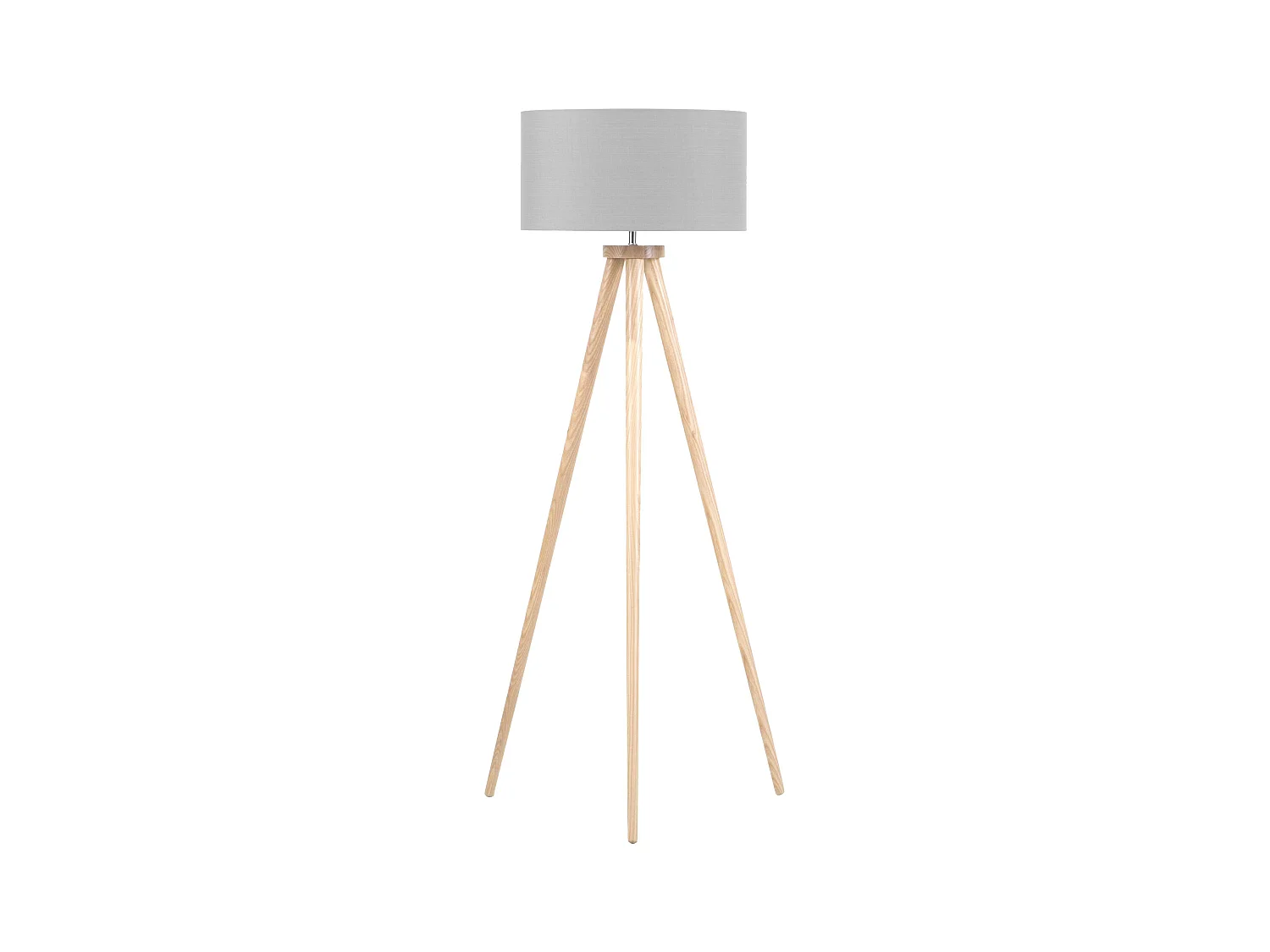 Lampadaire NITRA Bois de chêne Gris
