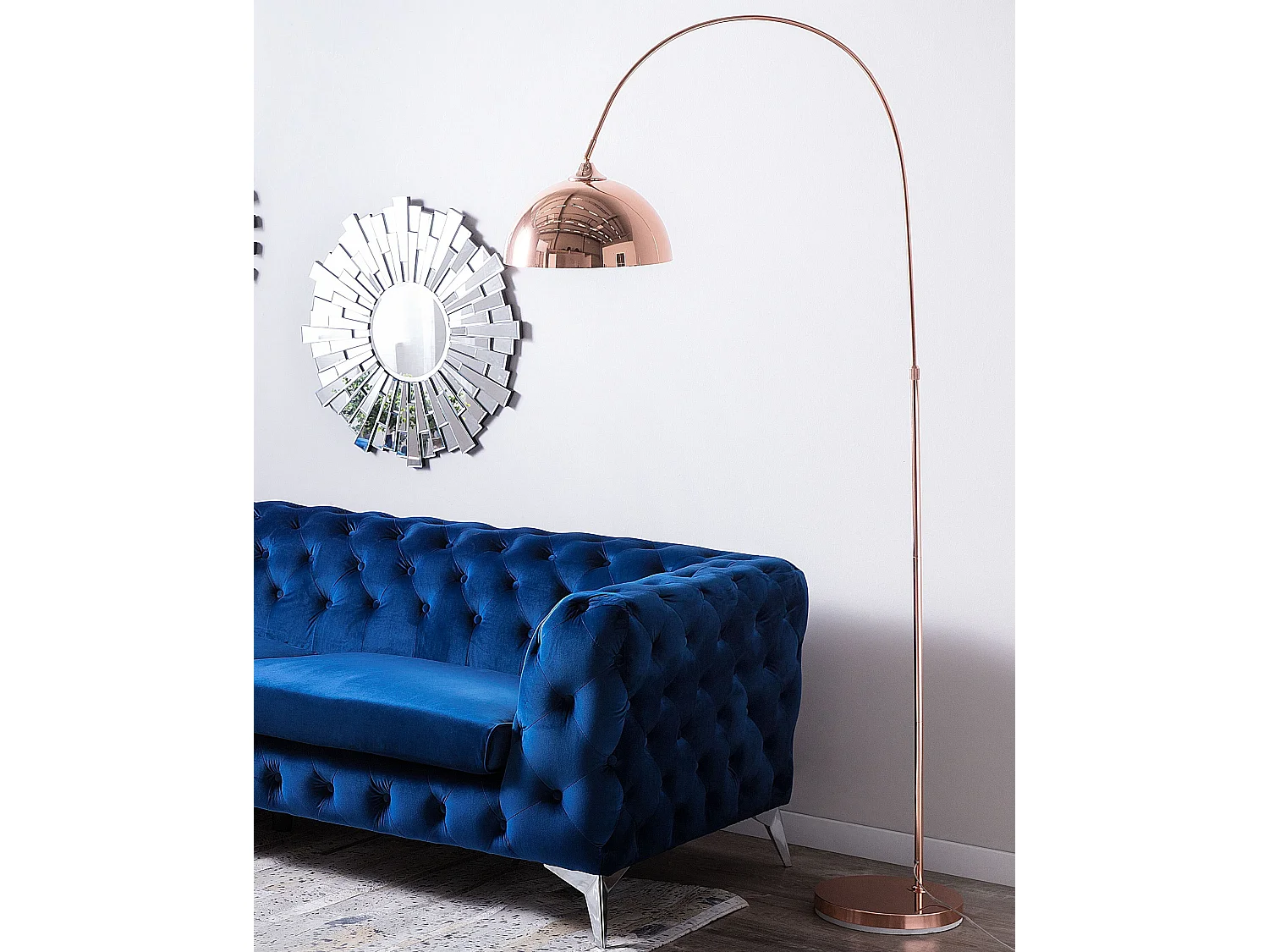 Lampadaire CANDELLA Métal Cuivré