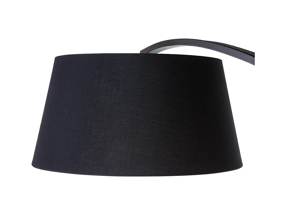 Staande lamp BENUE Metaal Zwart