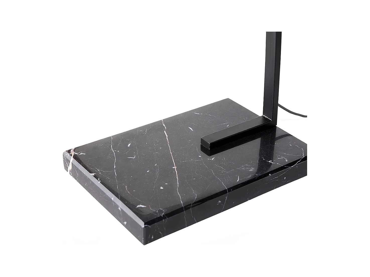 Staande lamp BENUE Metaal Zwart