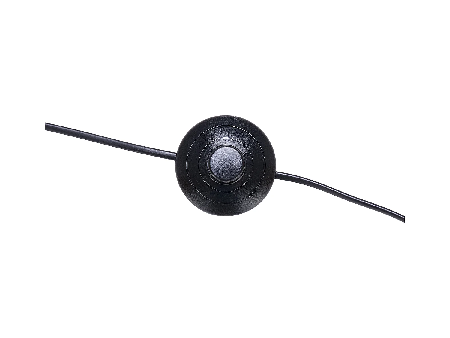 Staande lamp BENUE Metaal Zwart