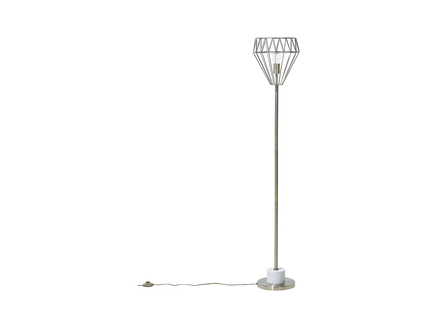 Staande lamp MOONI Metaal Messing