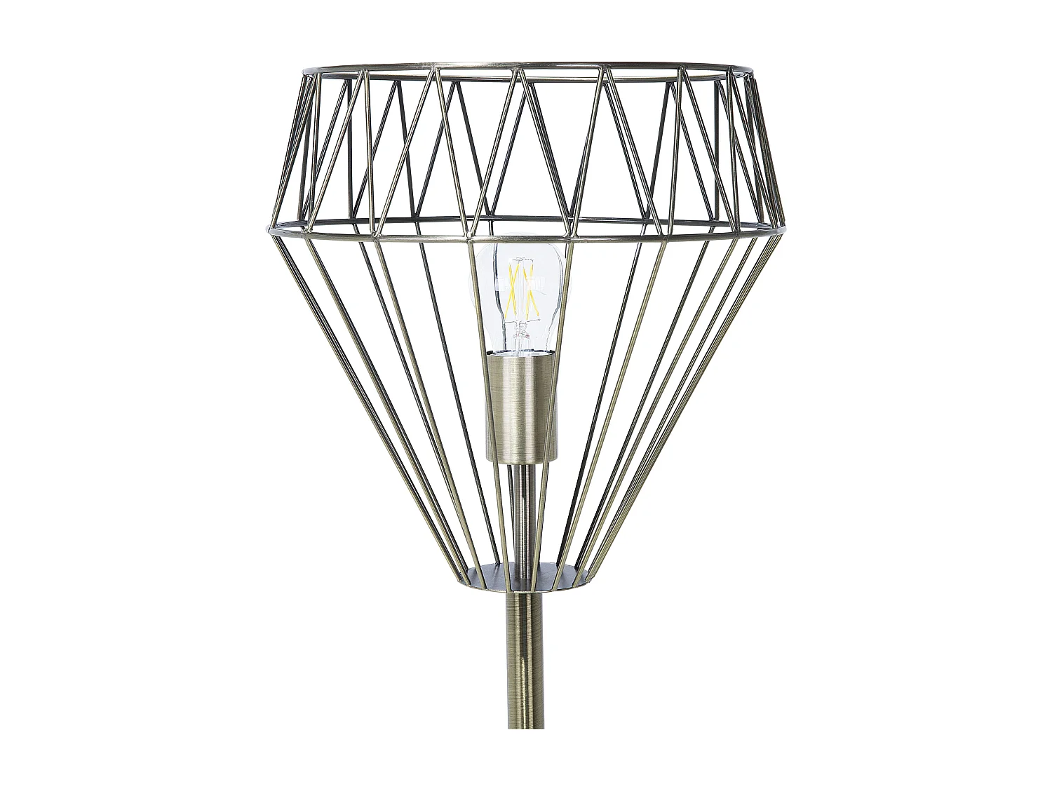 Lampada da pavimento MOONI Metallo Ottone