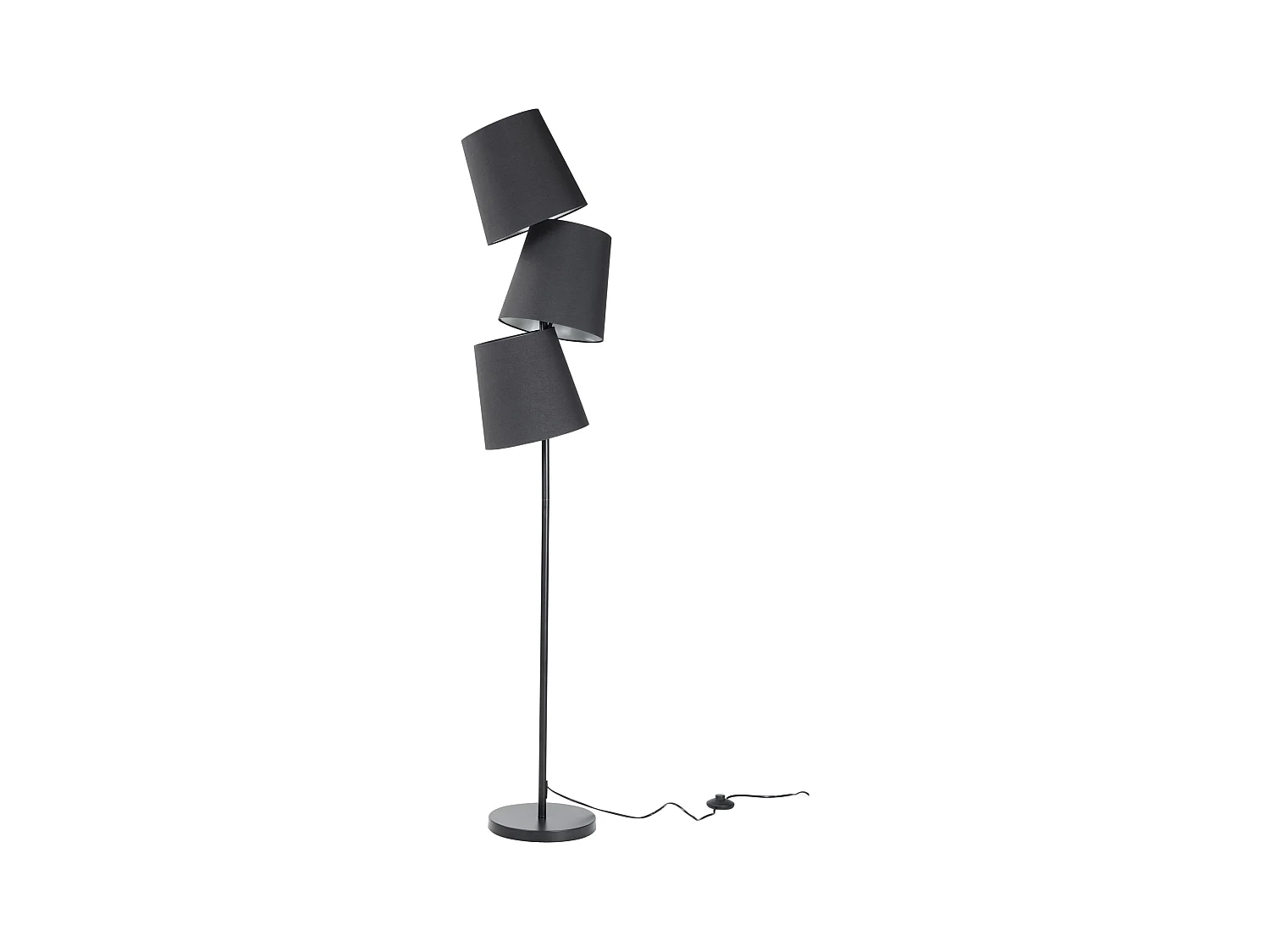 Stehlampe RIO GRANDE Metall Schwarz