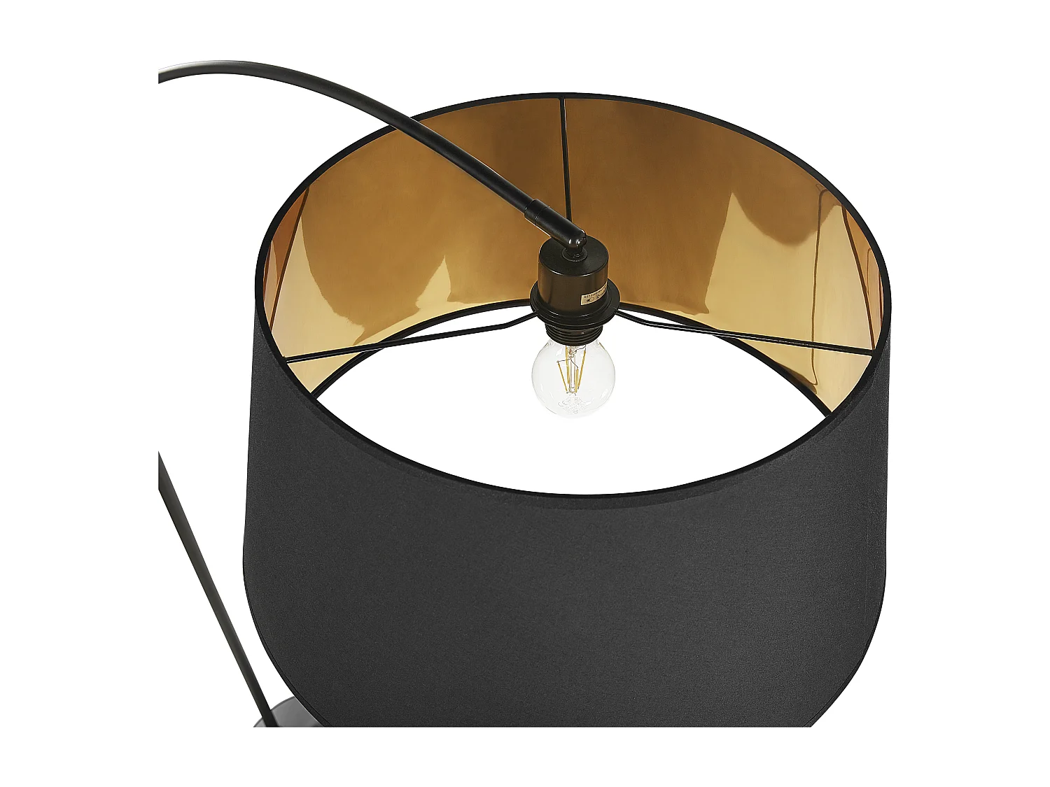 Lampada da pavimento YABUS Metallo Nero