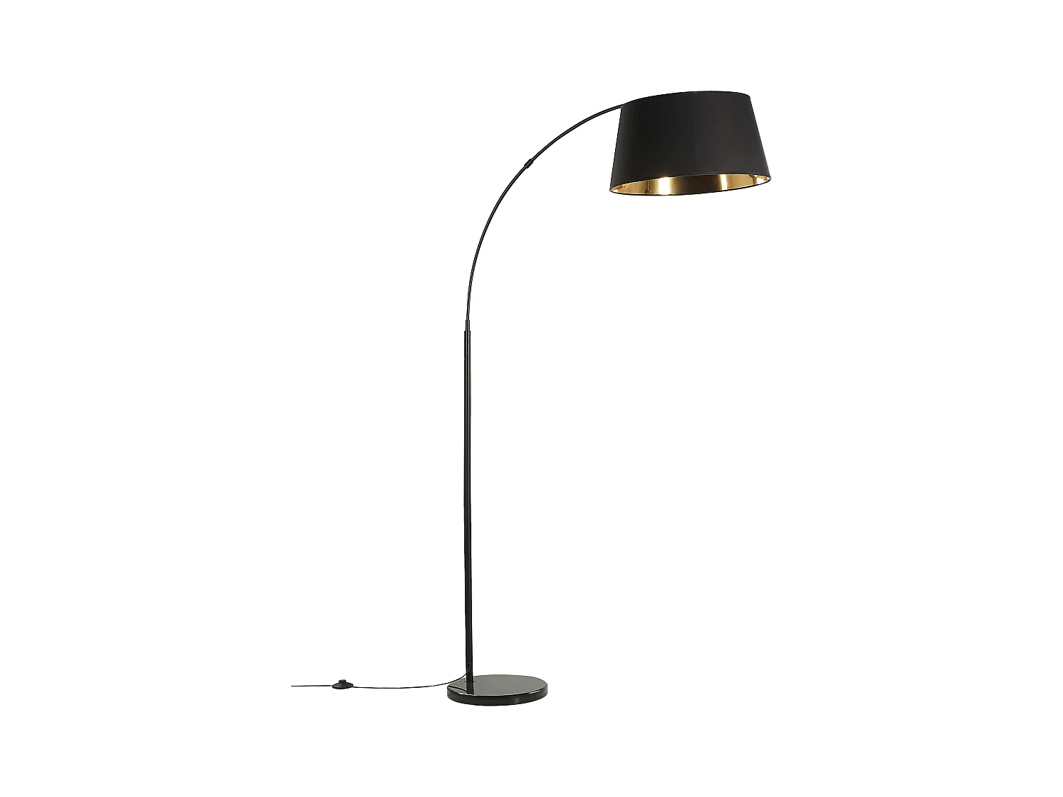 Stehlampe YABUS Metall Schwarz