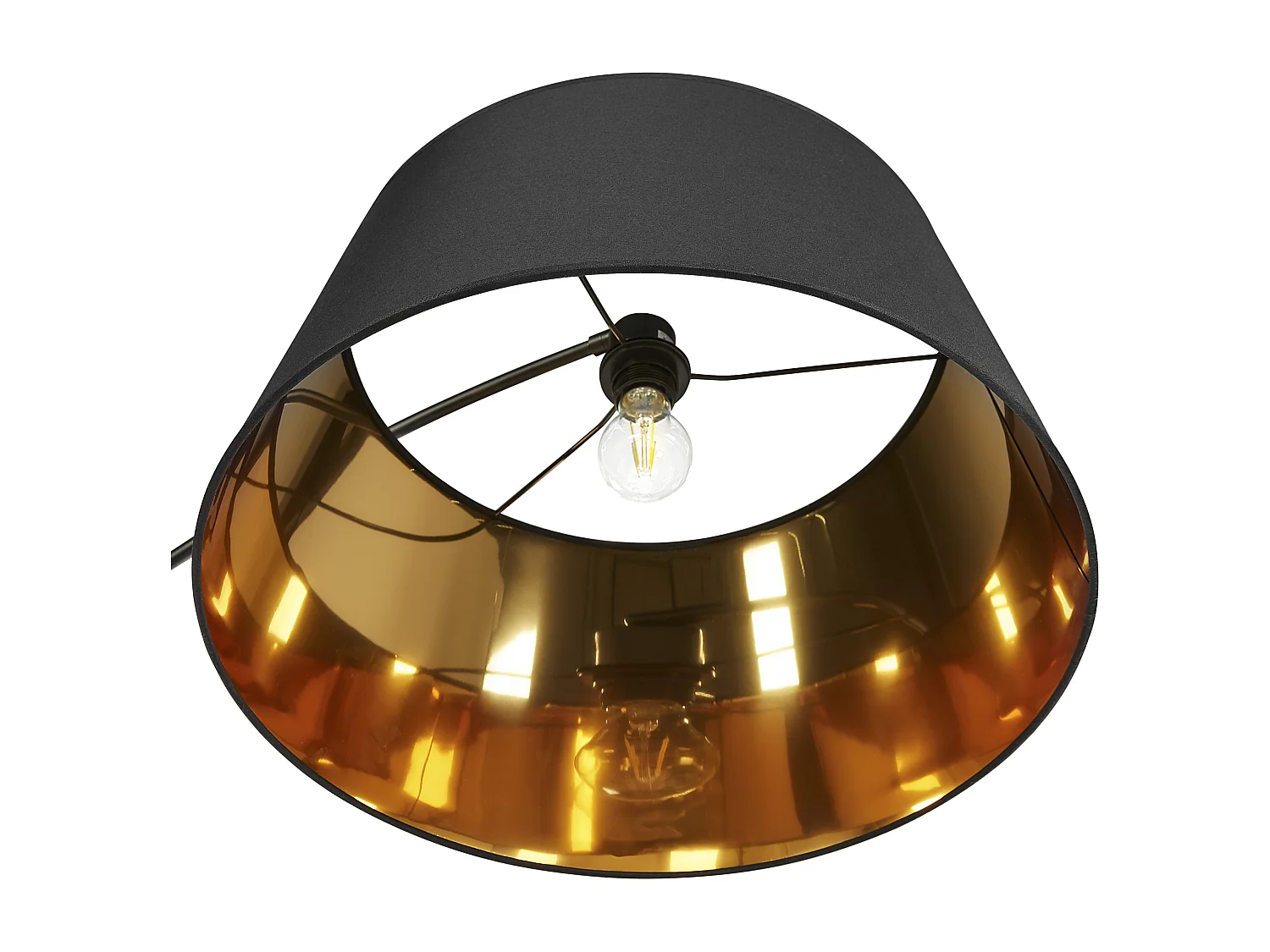 Staande lamp YABUS Metaal Zwart