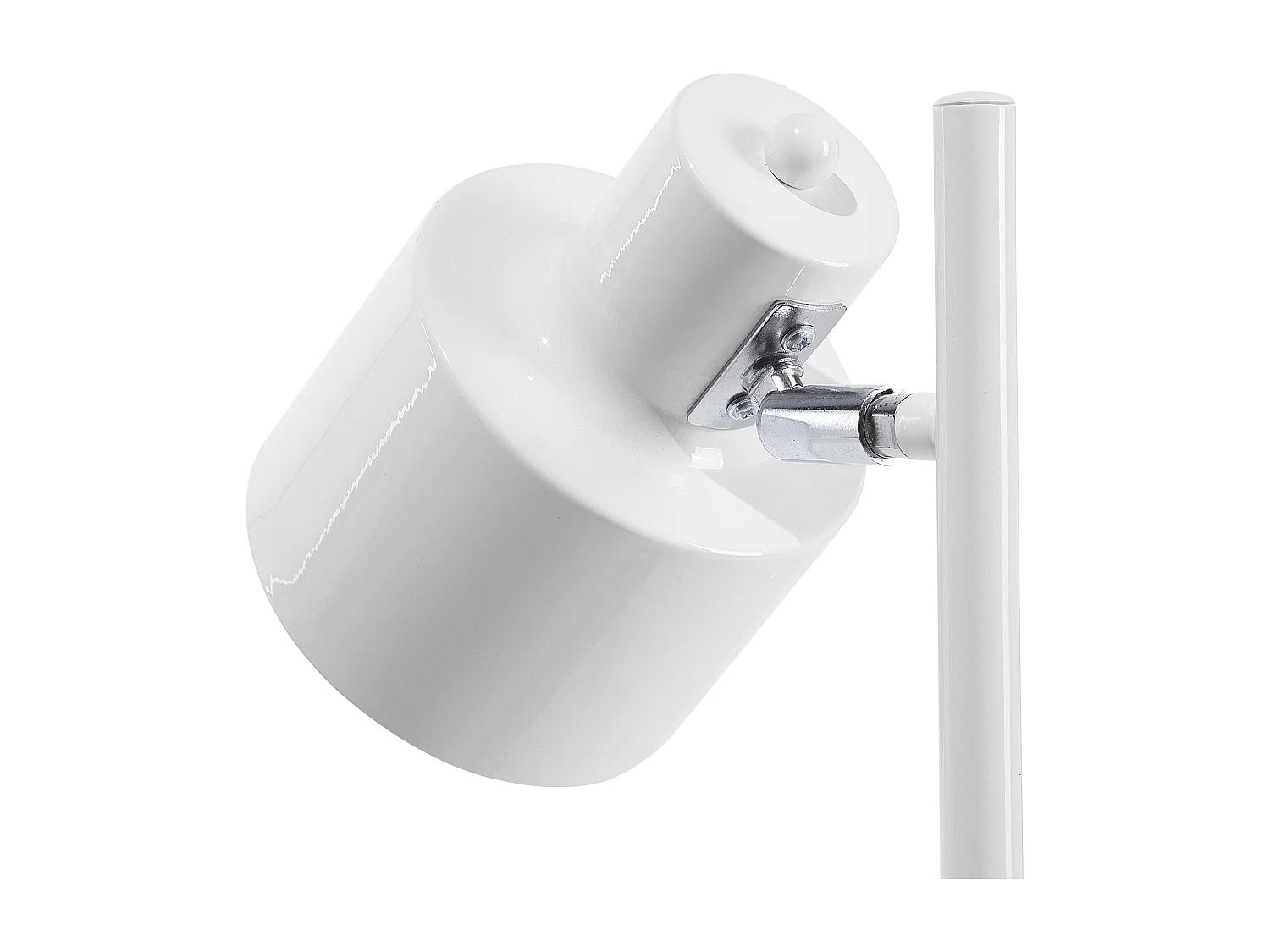 Lampadaire CORBONES Réglable Métal Blanc