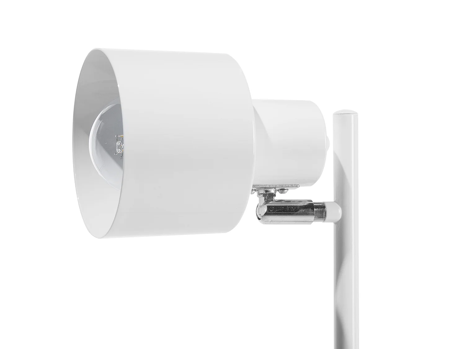 Lampadaire CORBONES Réglable Métal Blanc