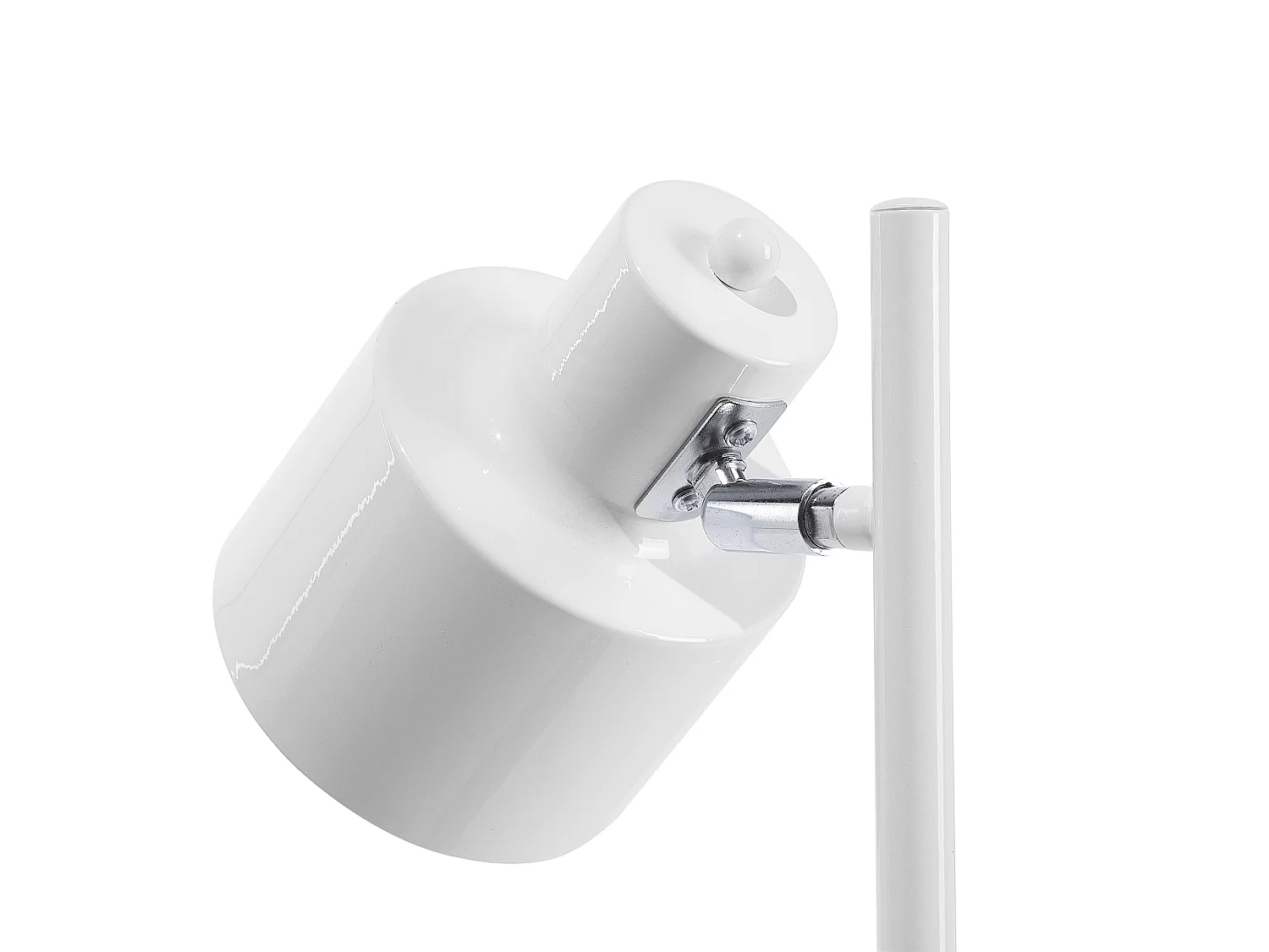 Lampadaire CORBONES Réglable Métal Blanc