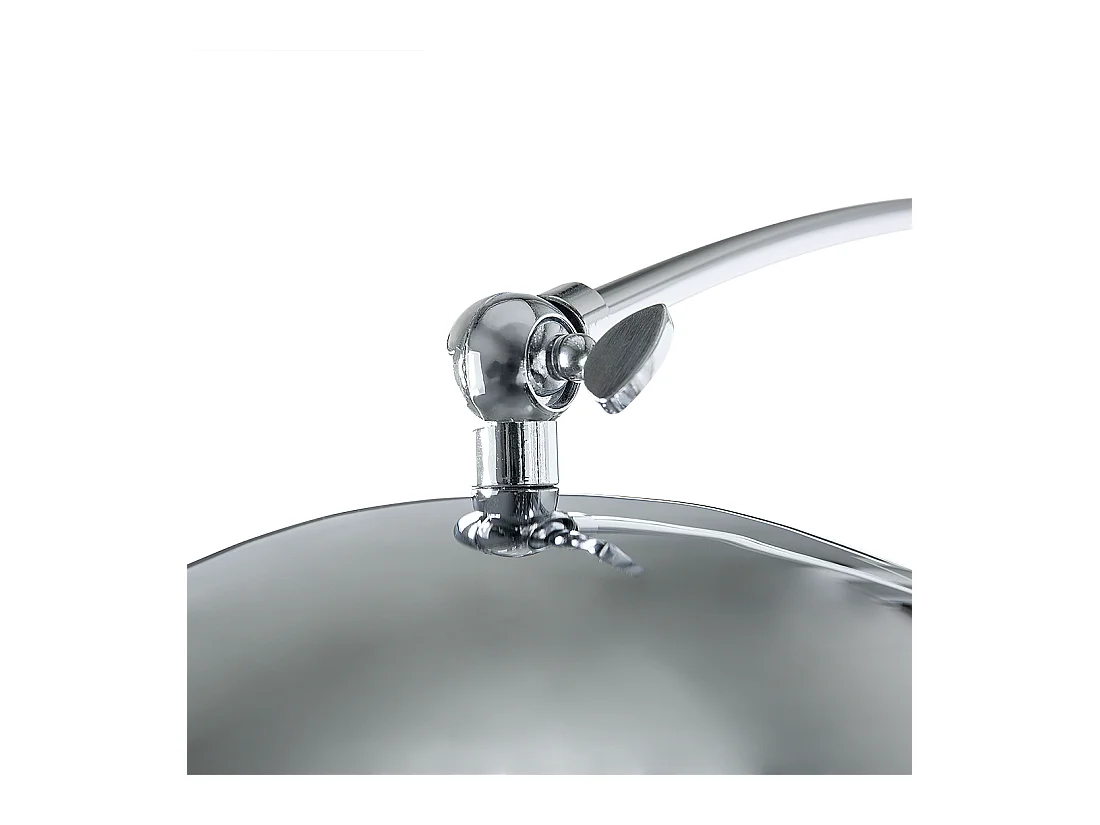 Stehlampe KAMA Metall Silber