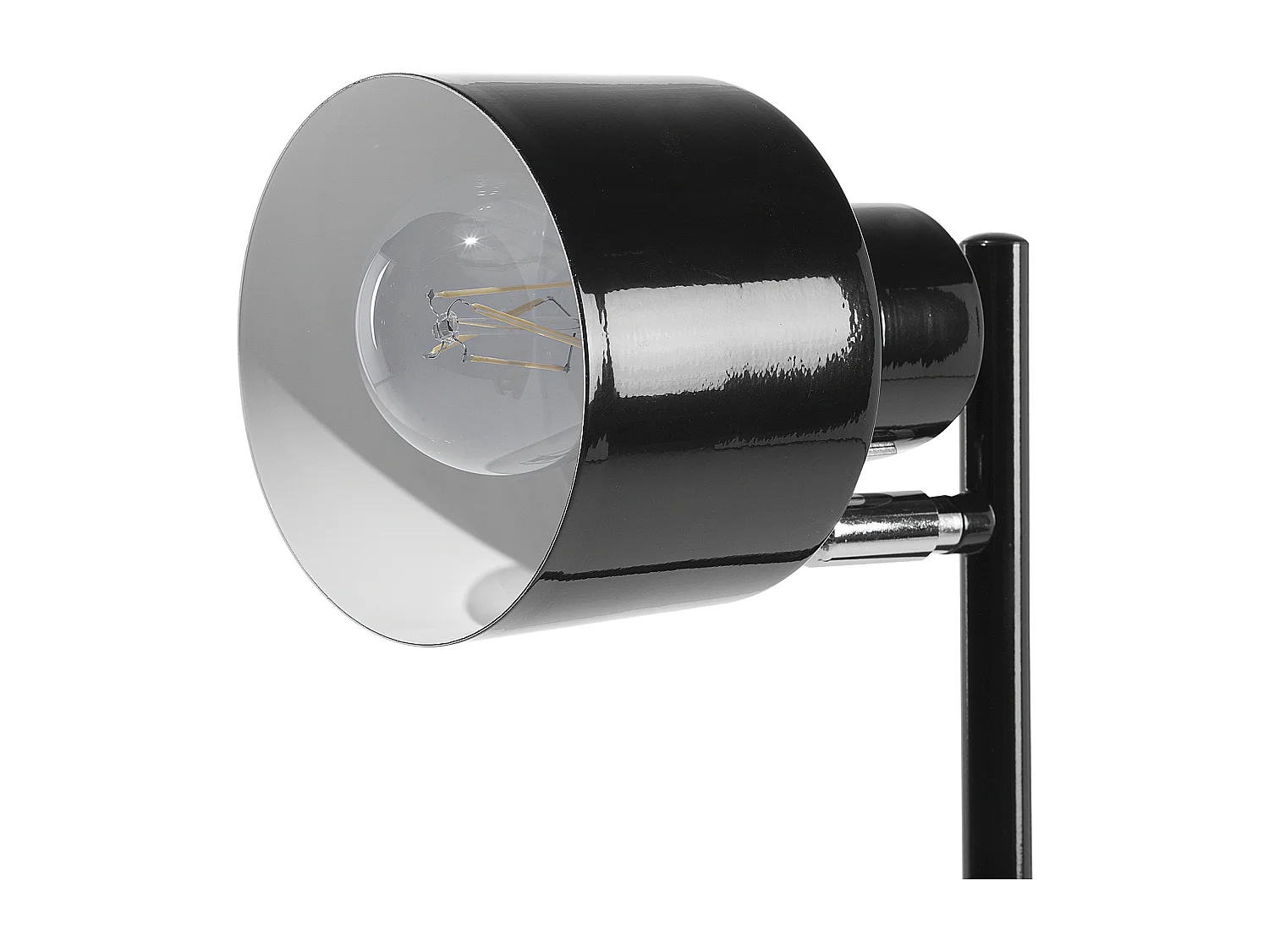 Lampadaire CORBONES Réglable Métal Noir