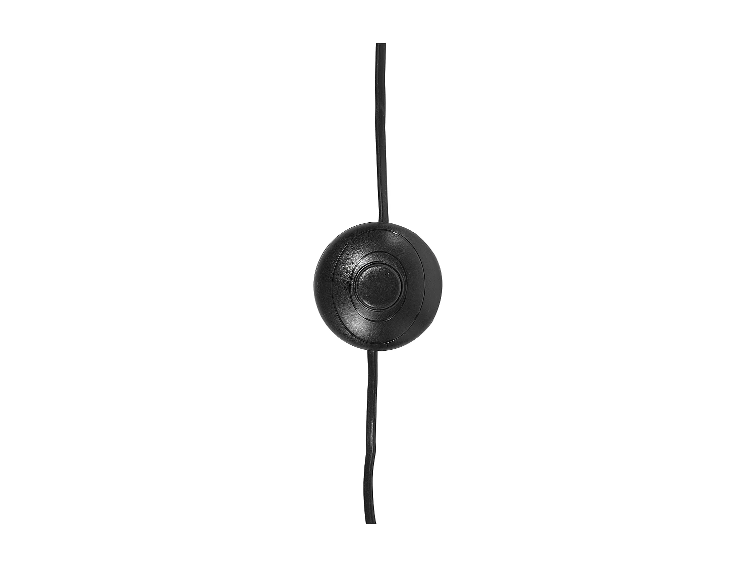 Minimalistische Stehlampe runder Lampenschirm Metall/Beton schwarz Corbones