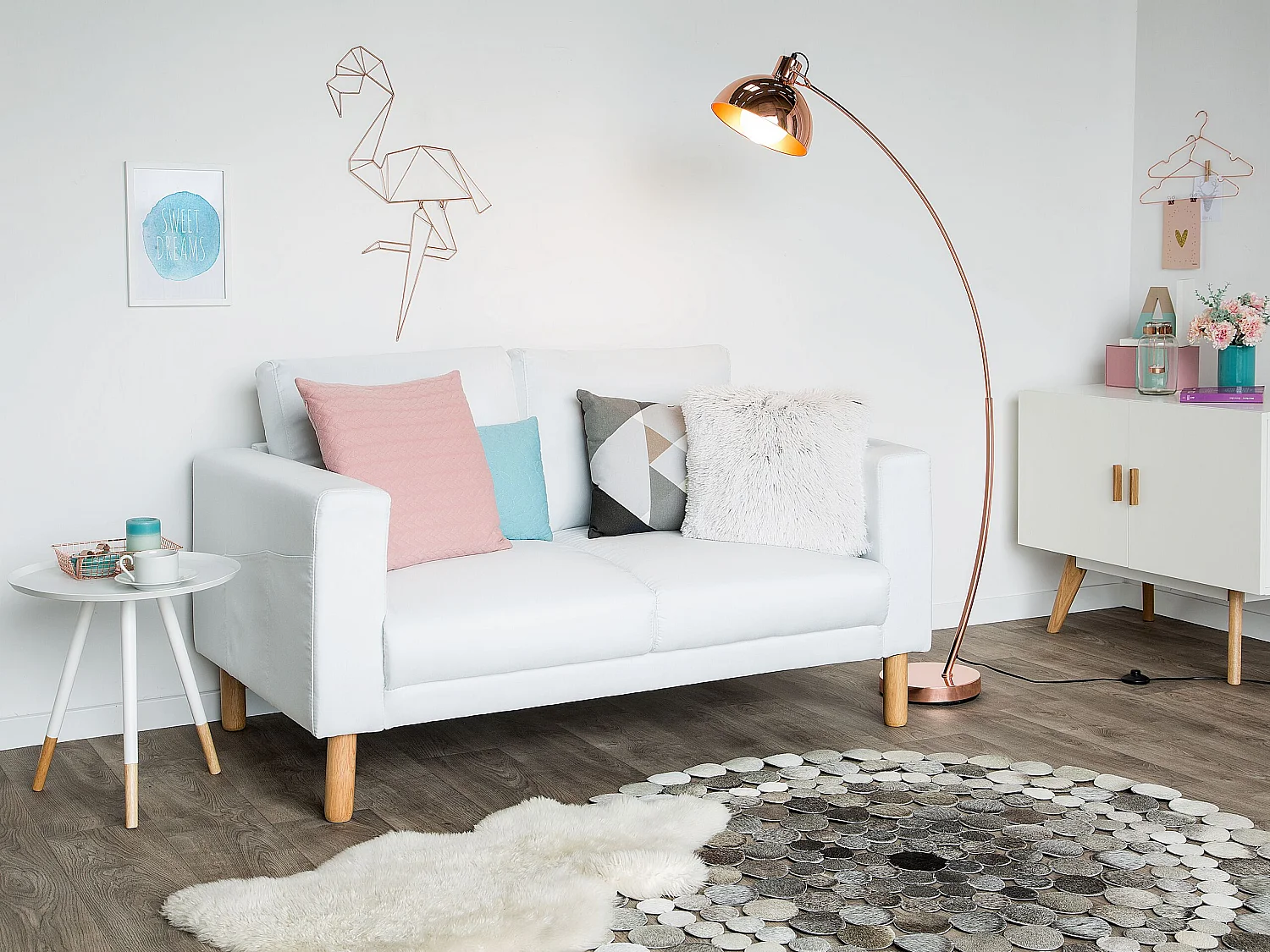 Stehlampe im modernen Stil Metall Kupfer Dintel