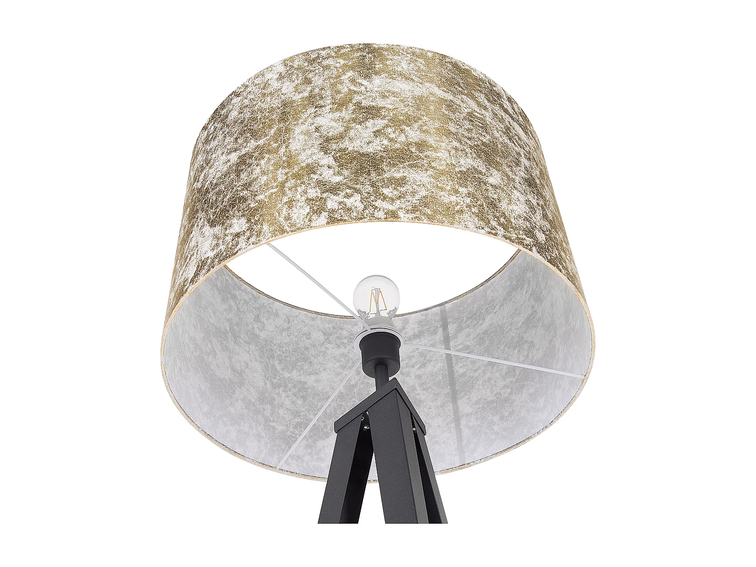 Lampadaire STILETTO Métal Doré