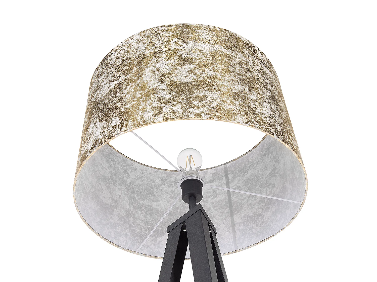 Staande lamp STILETTO Metaal Goud