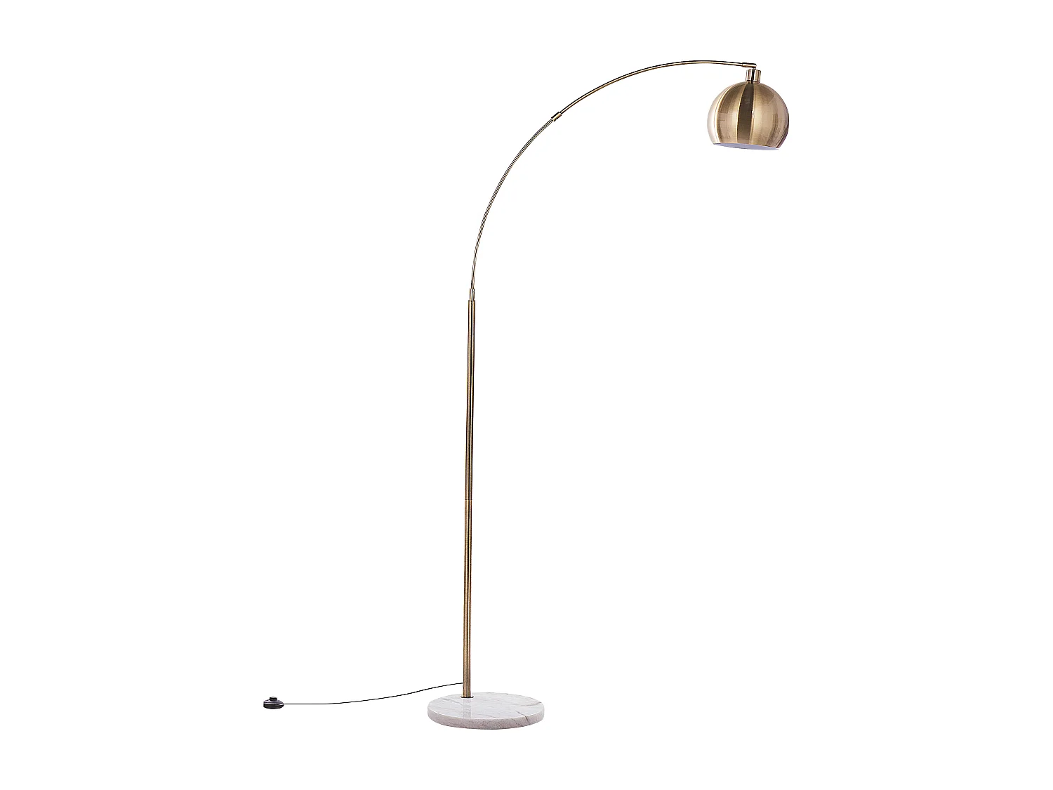 Stehlampe PAROO Metall Messing