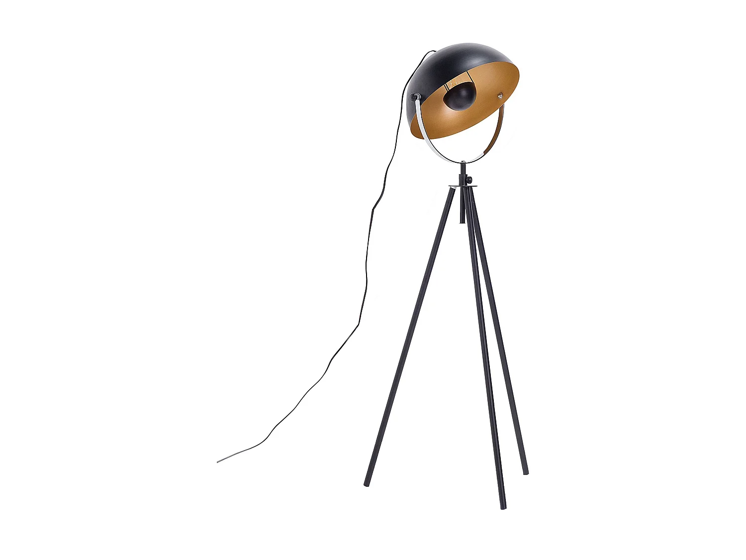 Lampa podłogowa THAMES Metal Czarny