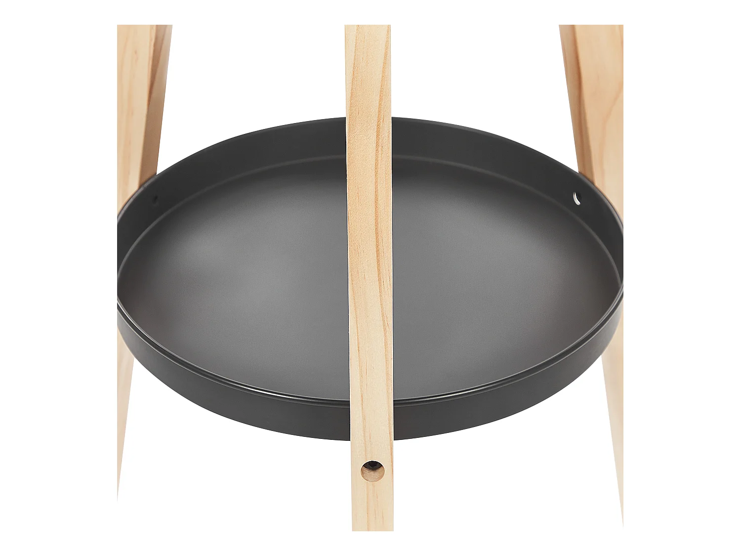 Lampa podłogowa BLUFF Drewno sosnowe Biały