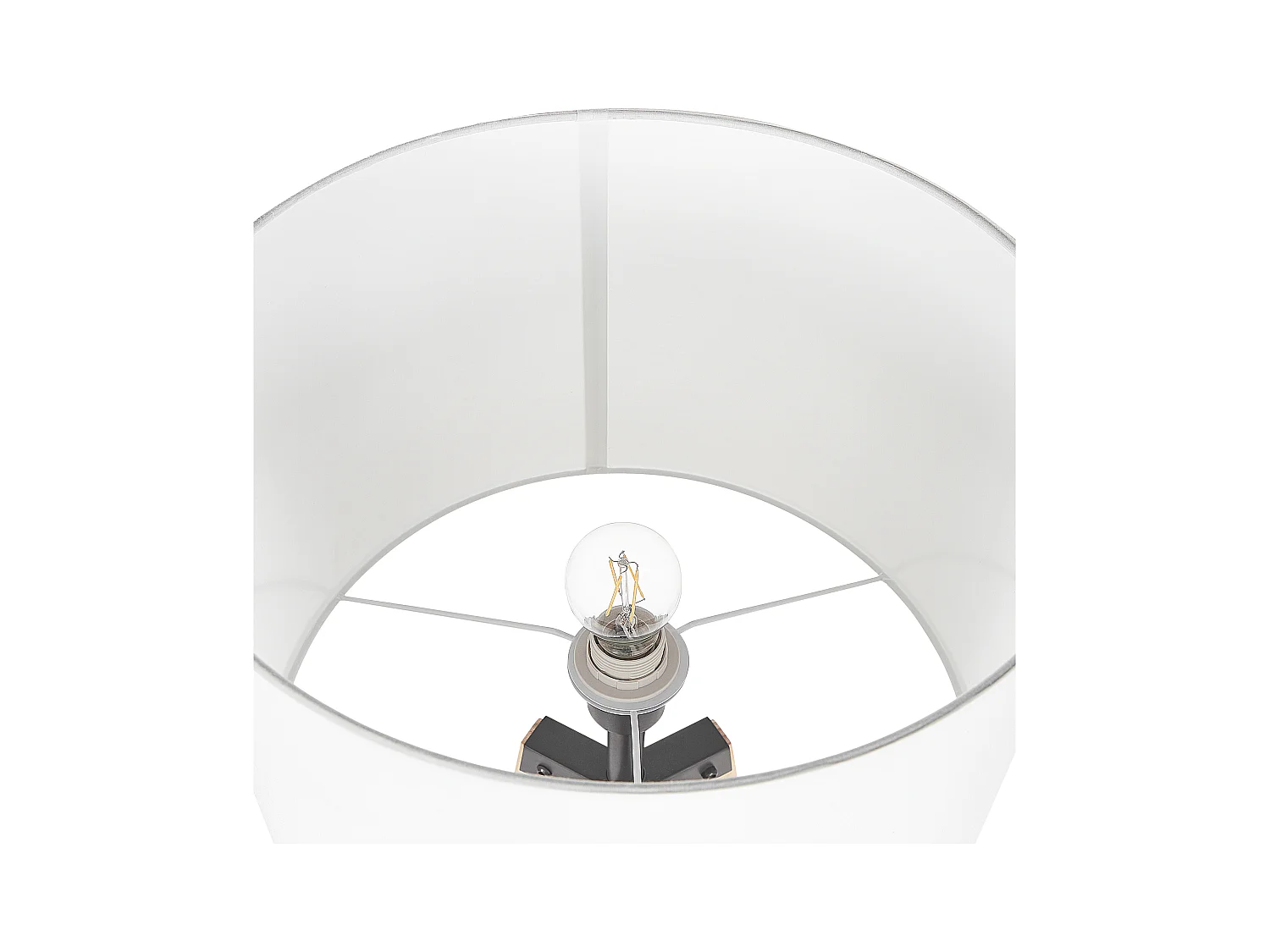 Lámpara de pie BLUFF Madera de pino Blanco