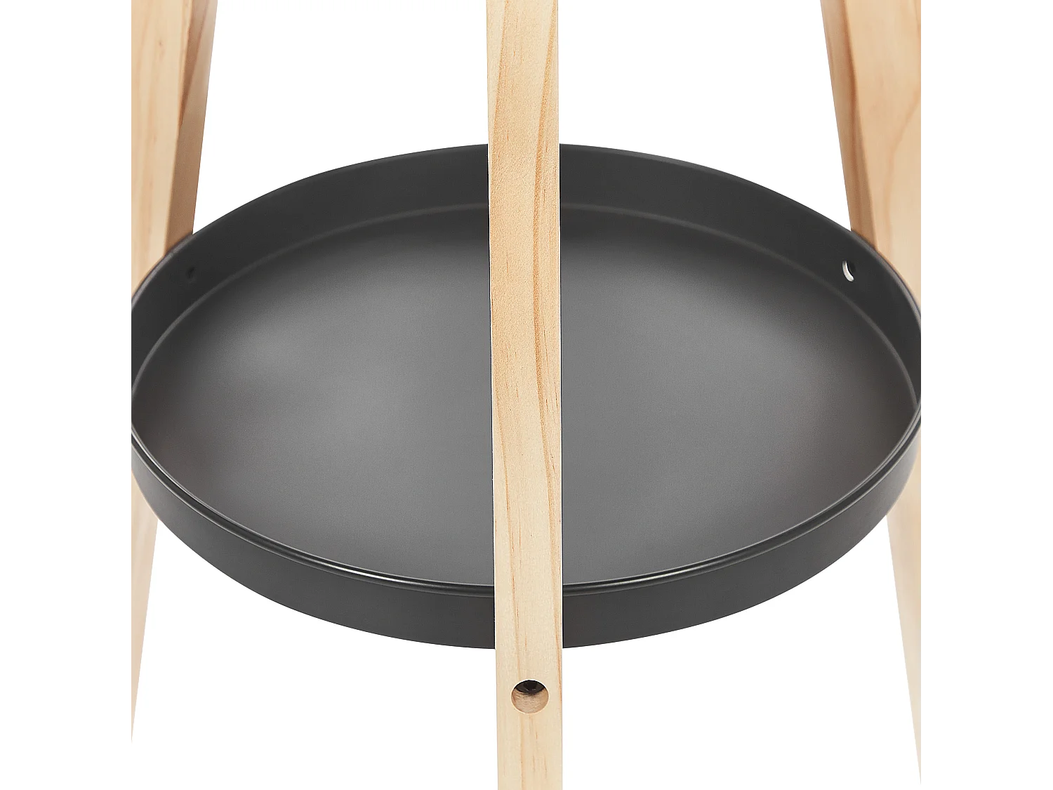 Lampada da pavimento BLUFF Legno Bianco