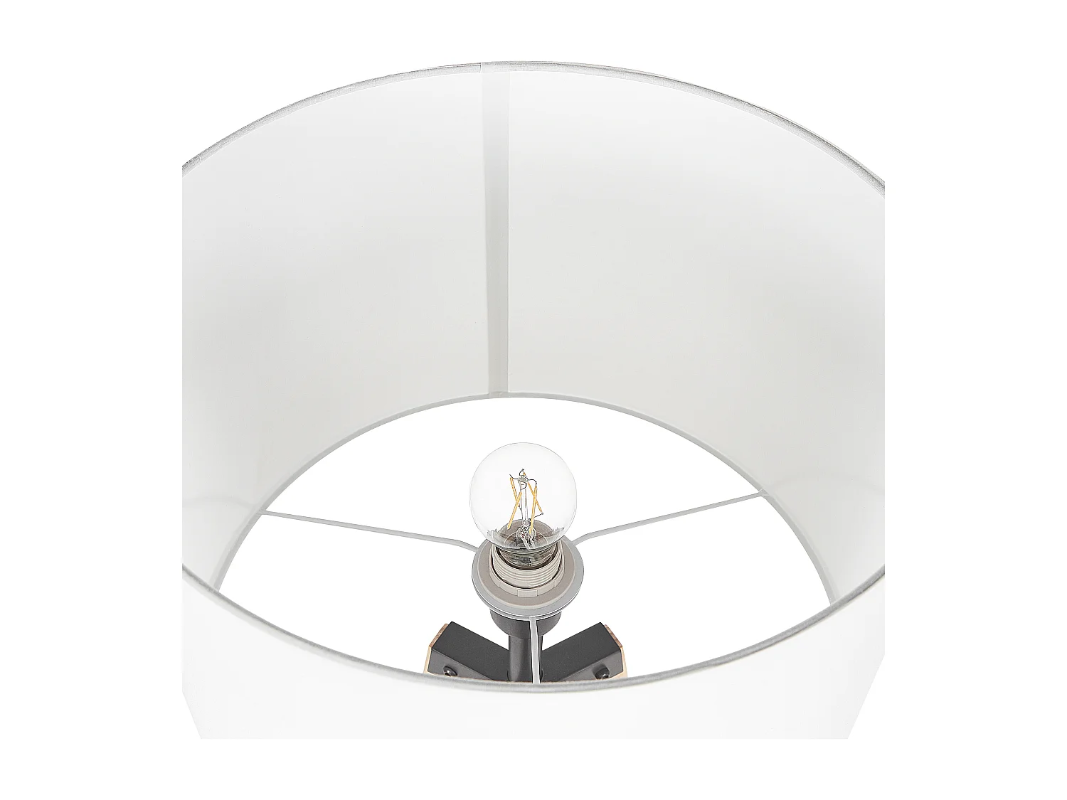 Lampadaire BLUFF Bois de pin Blanc