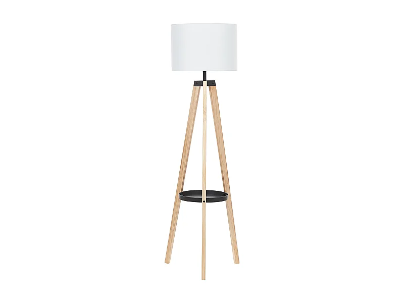 Lampadaire BLUFF Bois de pin Blanc