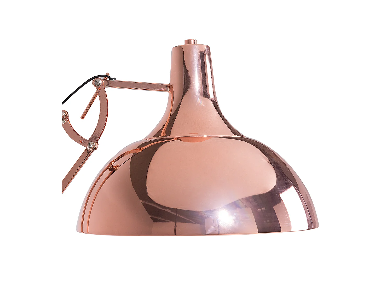 Staande lamp PARANA Verstelbaar Metaal Koper
