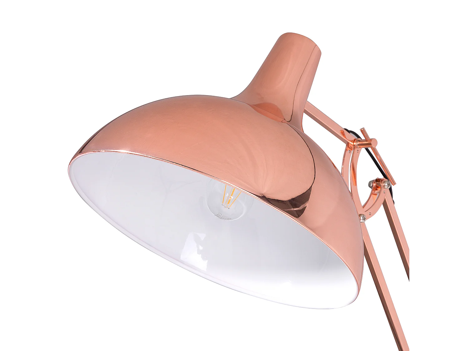 Lampadaire PARANA Réglable Métal Cuivré