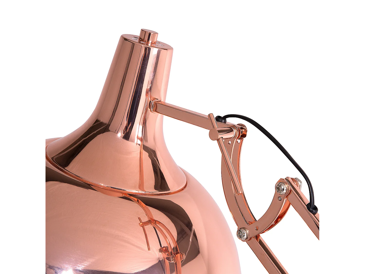 Staande lamp PARANA Verstelbaar Metaal Koper