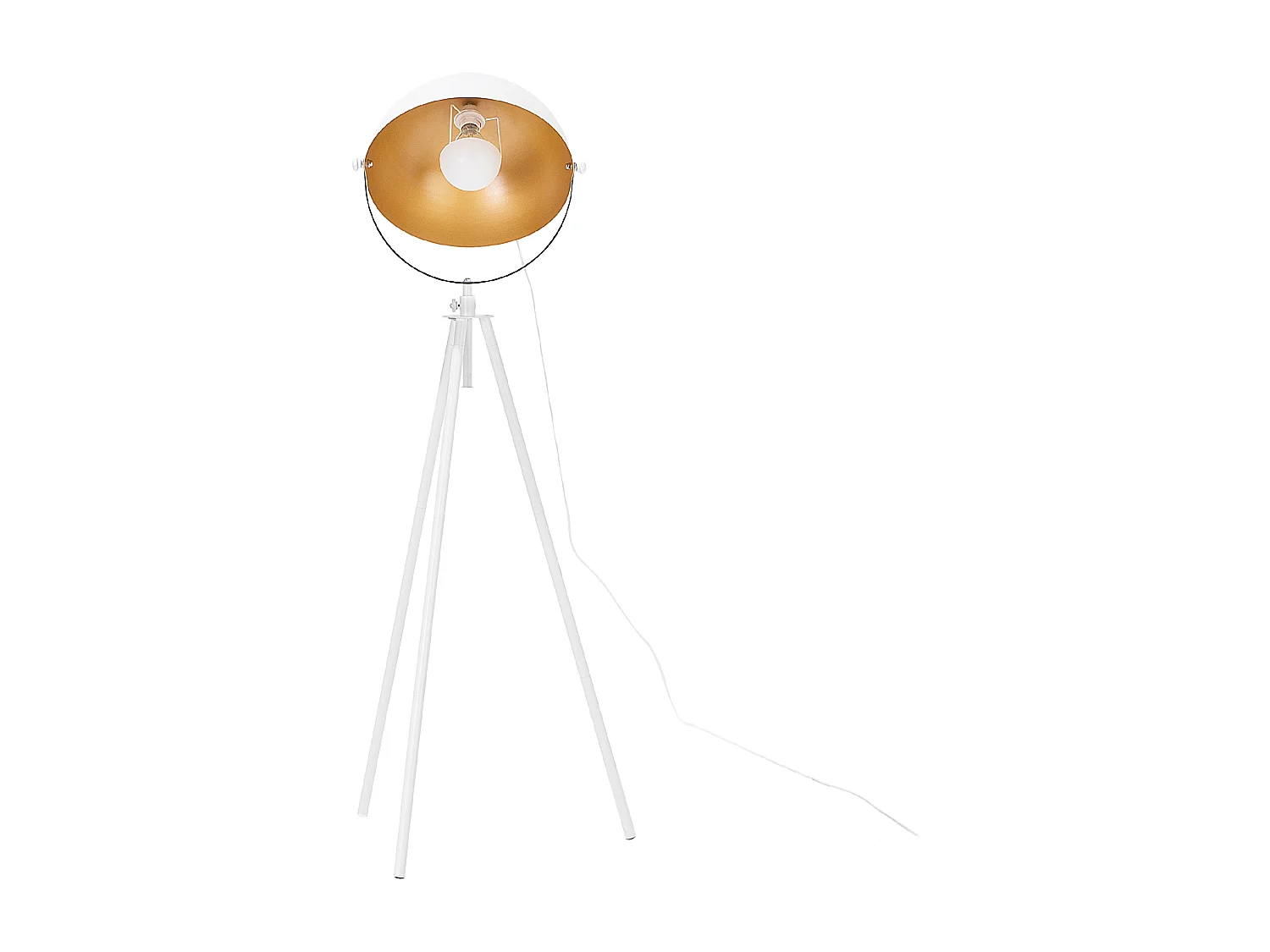 Lampadaire THAMES Métal Blanc