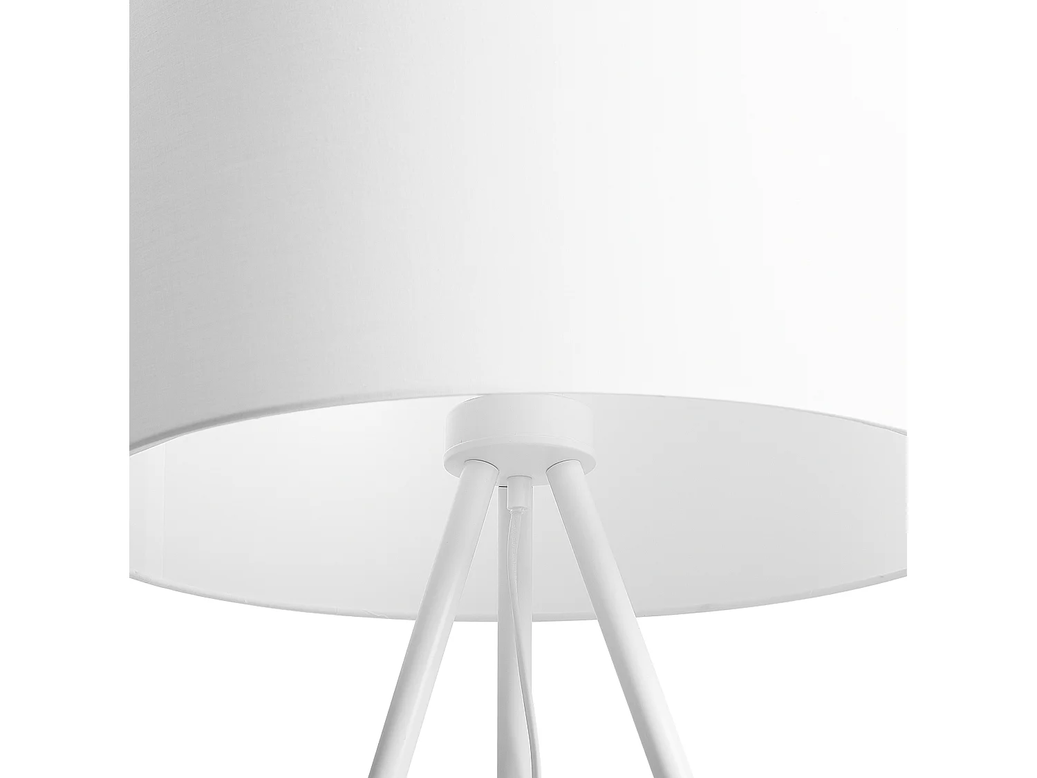 Lampadaire blanc à trépied TOBOL