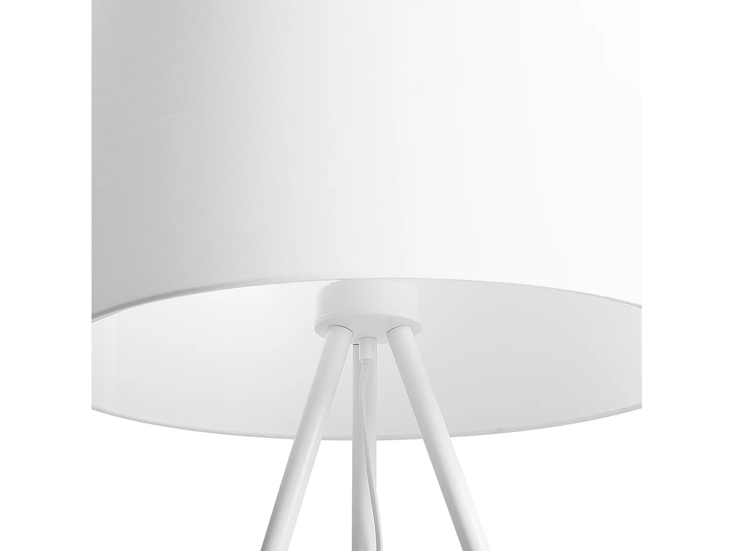 Lampadaire blanc à trépied TOBOL
