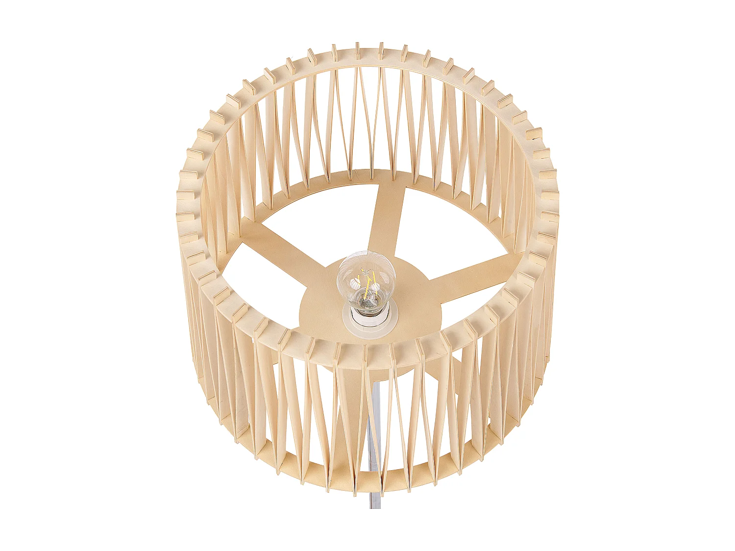 Candeeiro de pé FORGE Metal Castanho claro