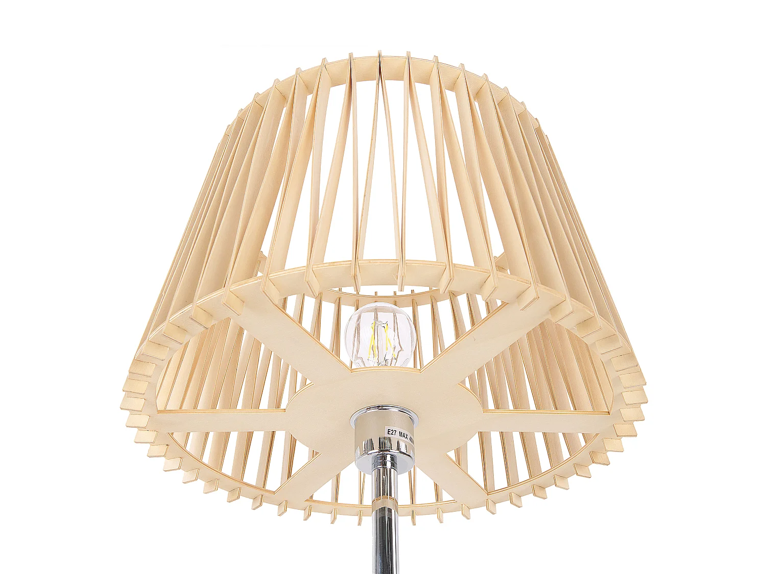 Staande lamp FORGE Metaal Lichtbruin