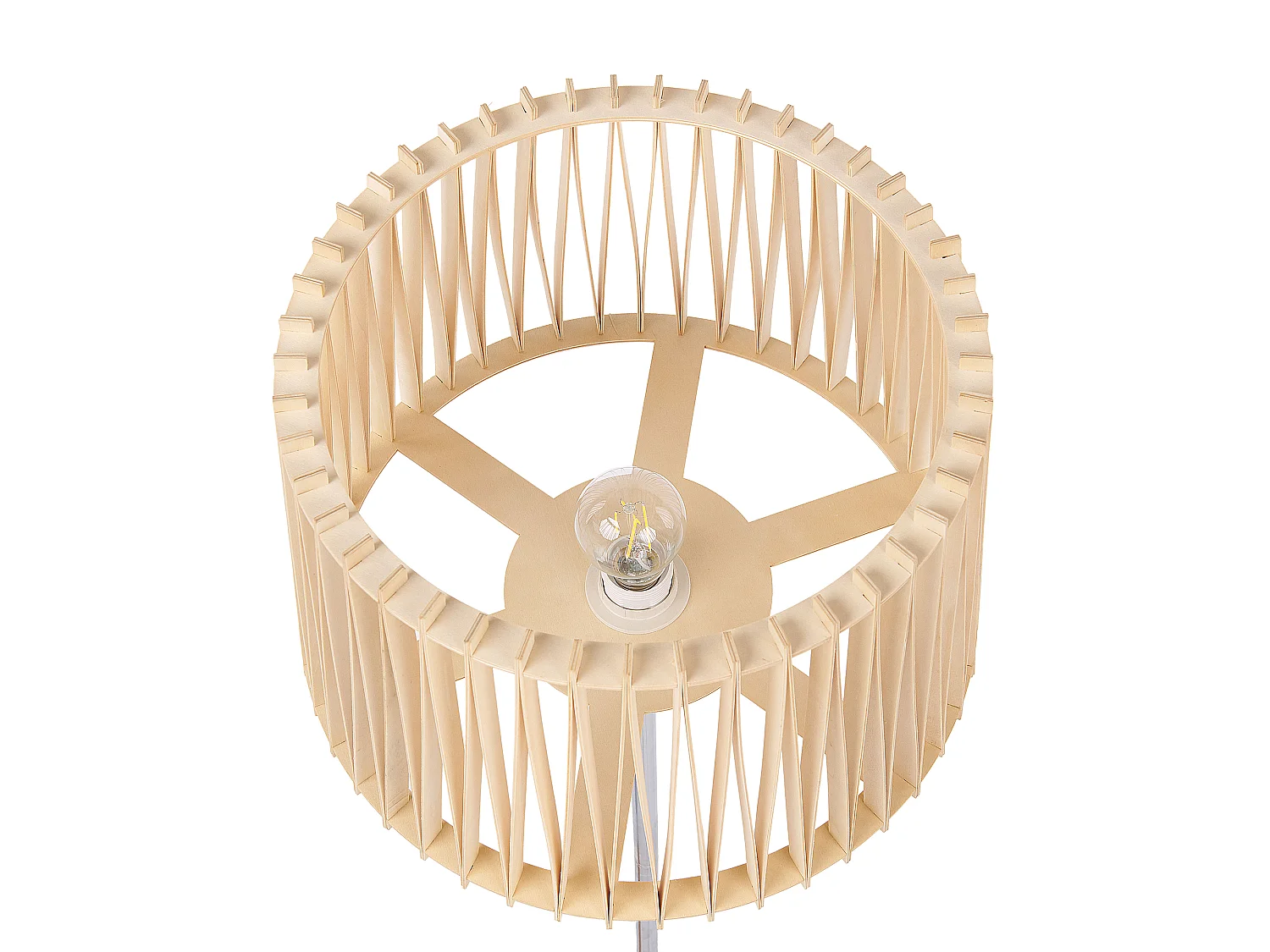 Staande lamp FORGE Metaal Lichtbruin