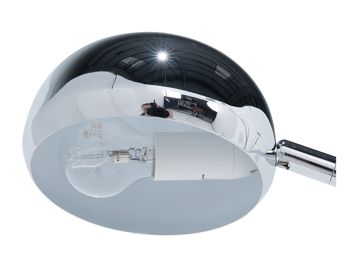 Stehlampe in Glamour Stil 5-flamig verchromtes Metall silber Flinders