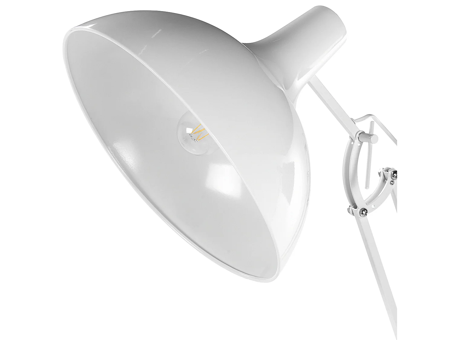 Lampadaire blanc PARANA