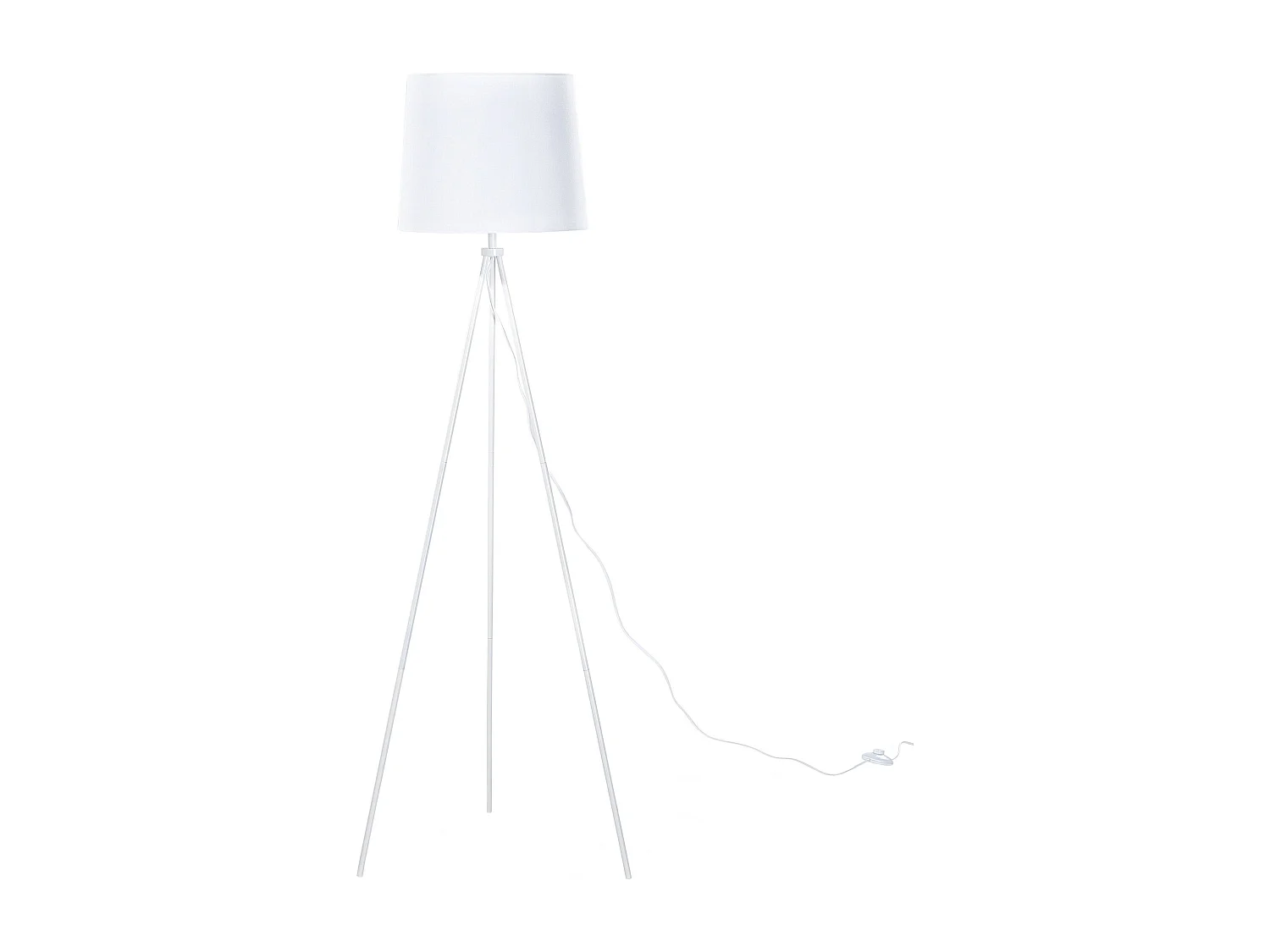 Lampadaire SAMBRA Métal Blanc
