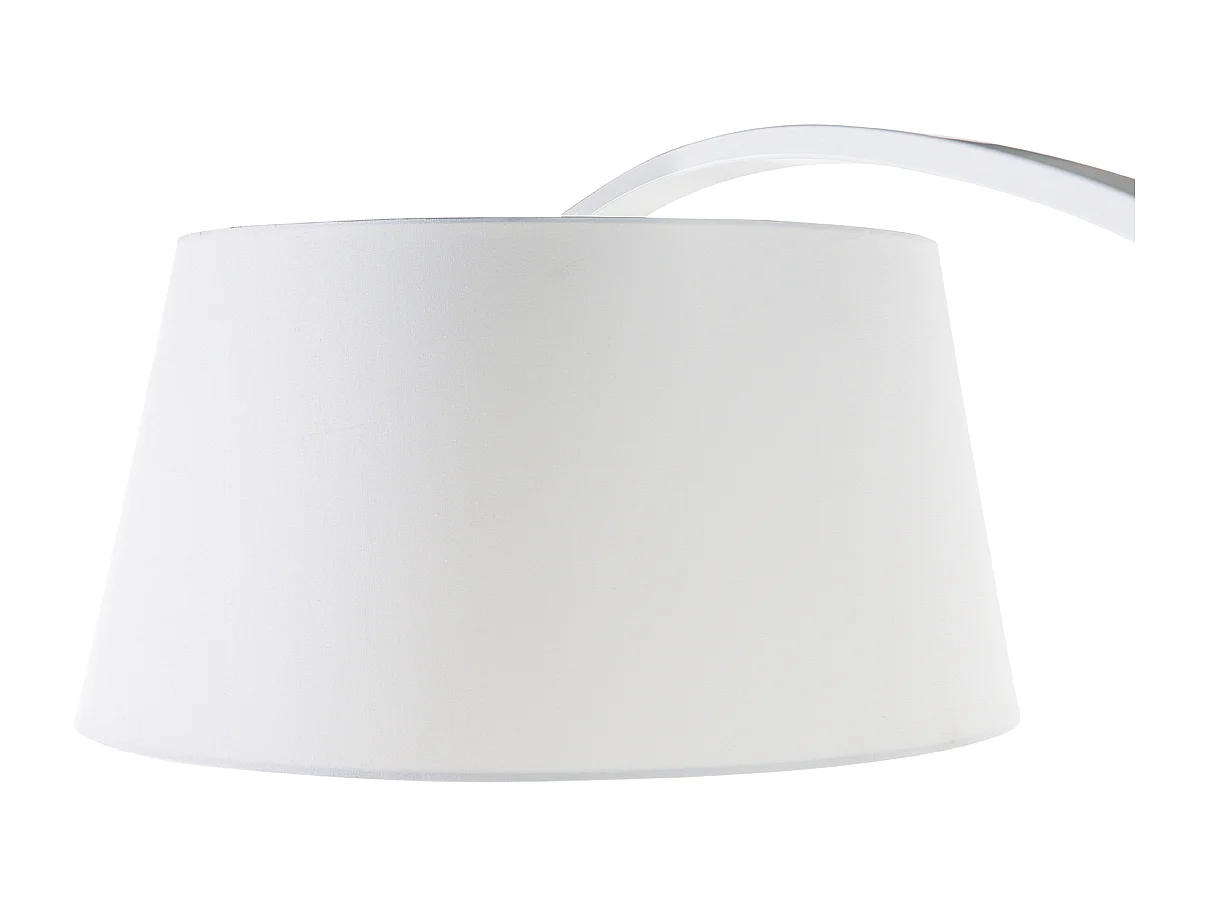 Lampada da pavimento BENUE Metallo Bianco