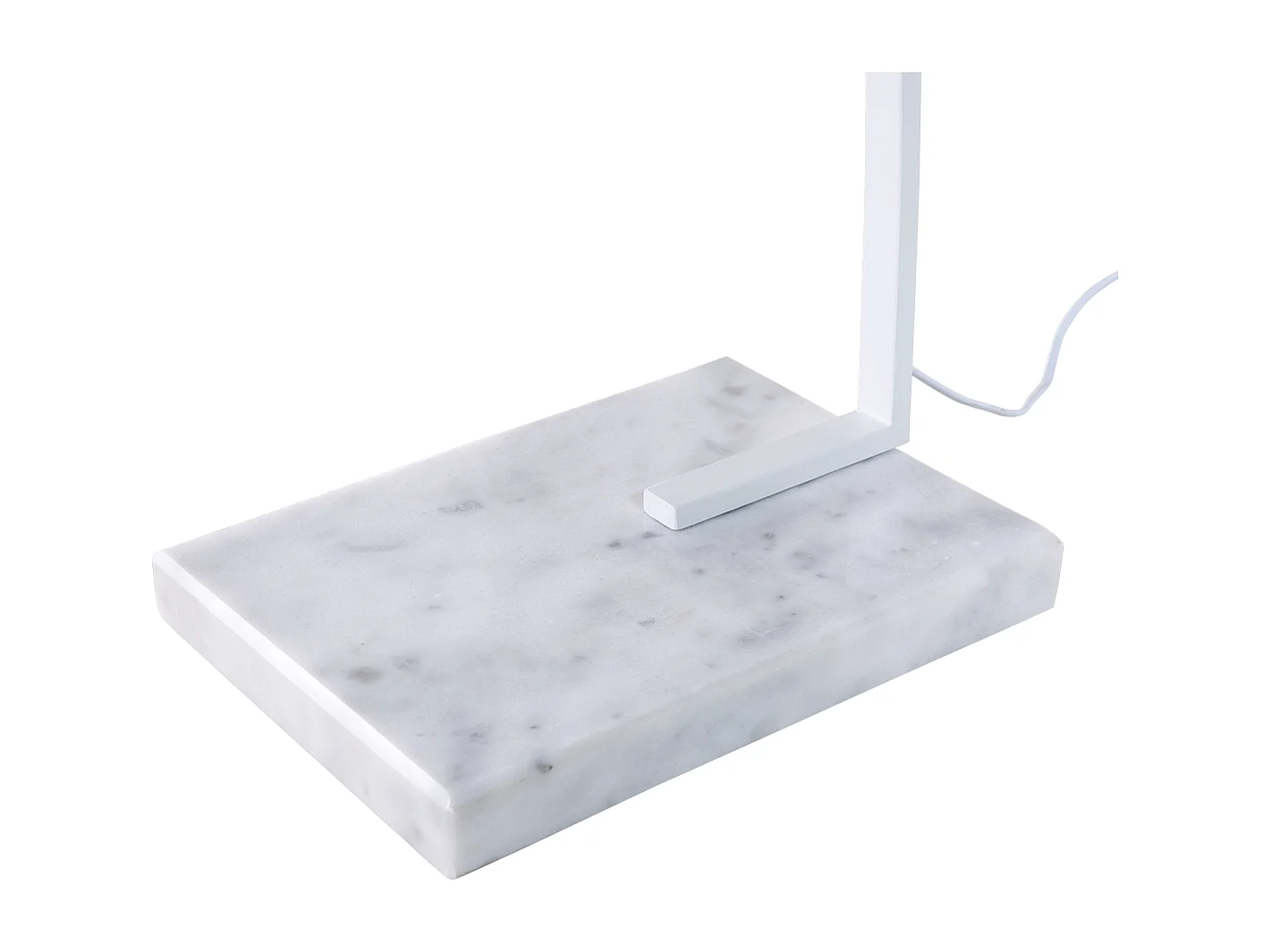 Lampada da pavimento BENUE Metallo Bianco