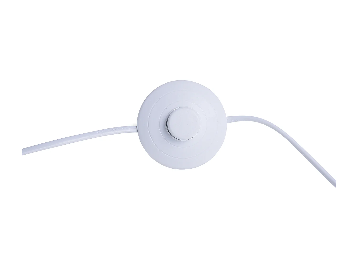 Lampada da pavimento BENUE Metallo Bianco