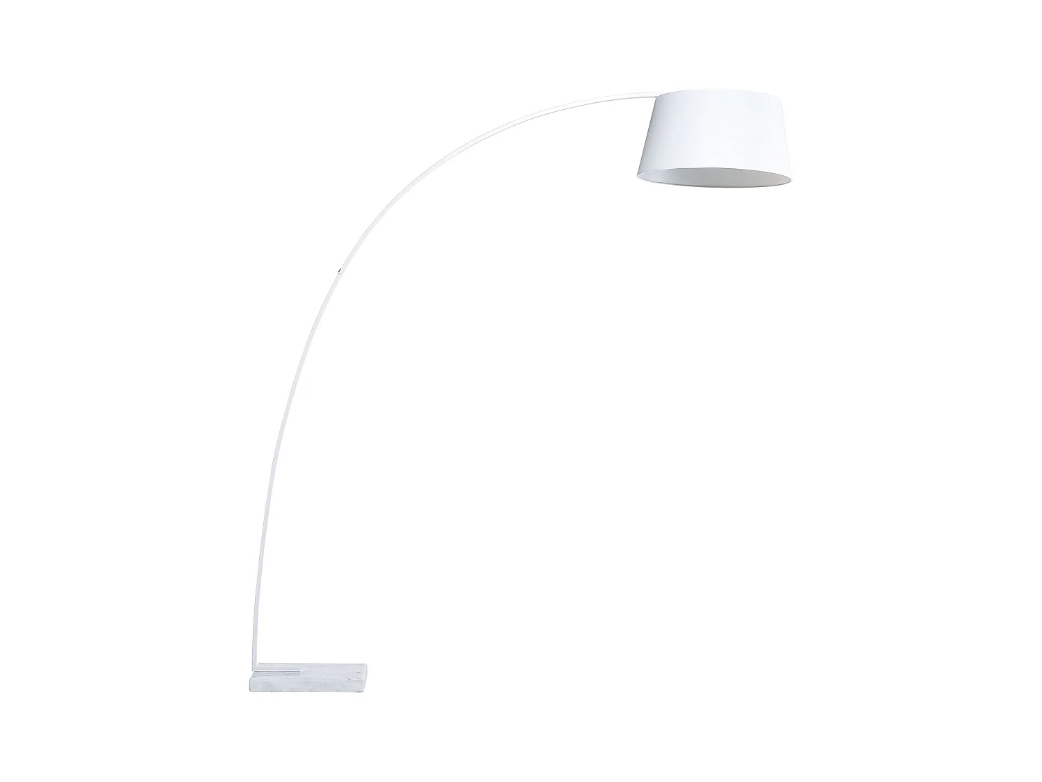 Lampadaire BENUE Métal Blanc