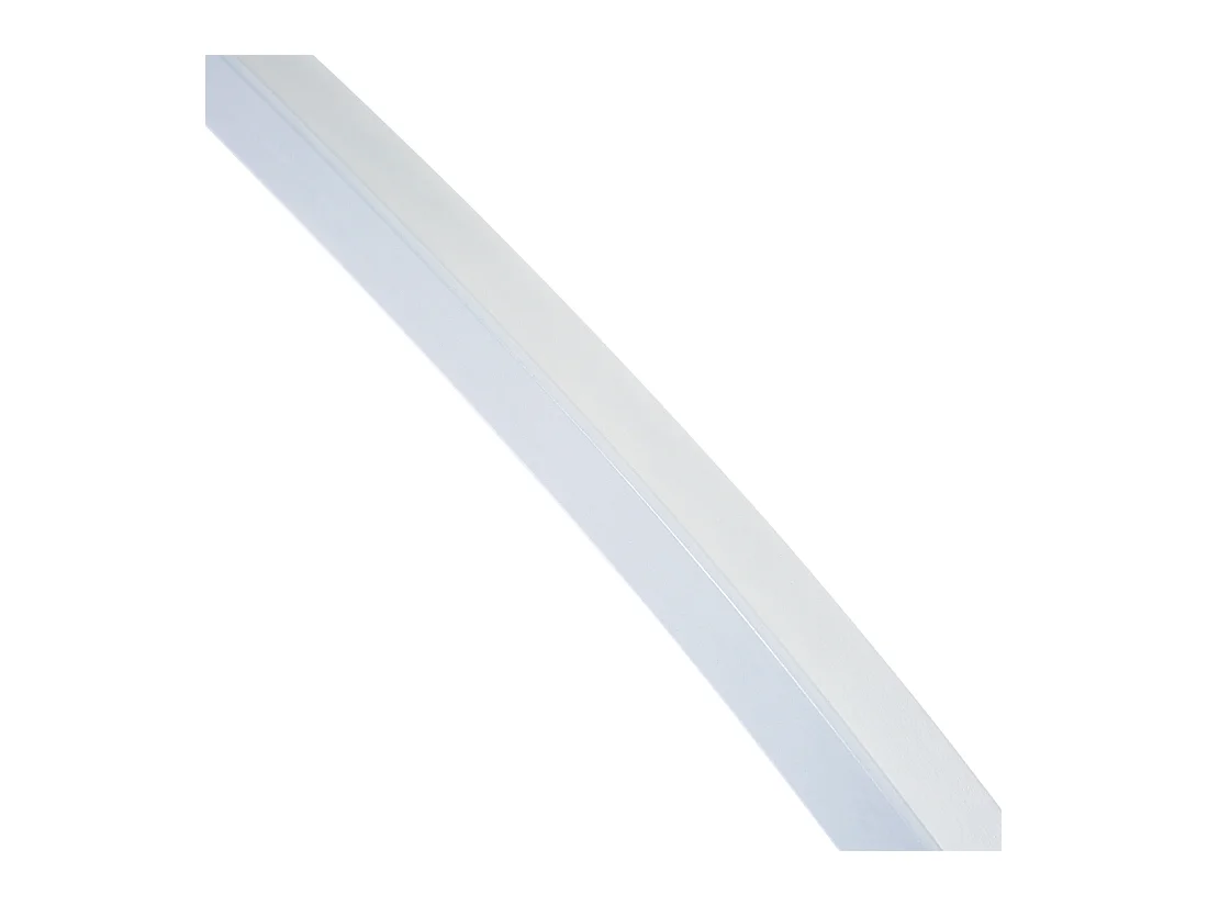 Stilvolle Stehleuchte Marmor Gestell Polybaumwolle weiß Benue