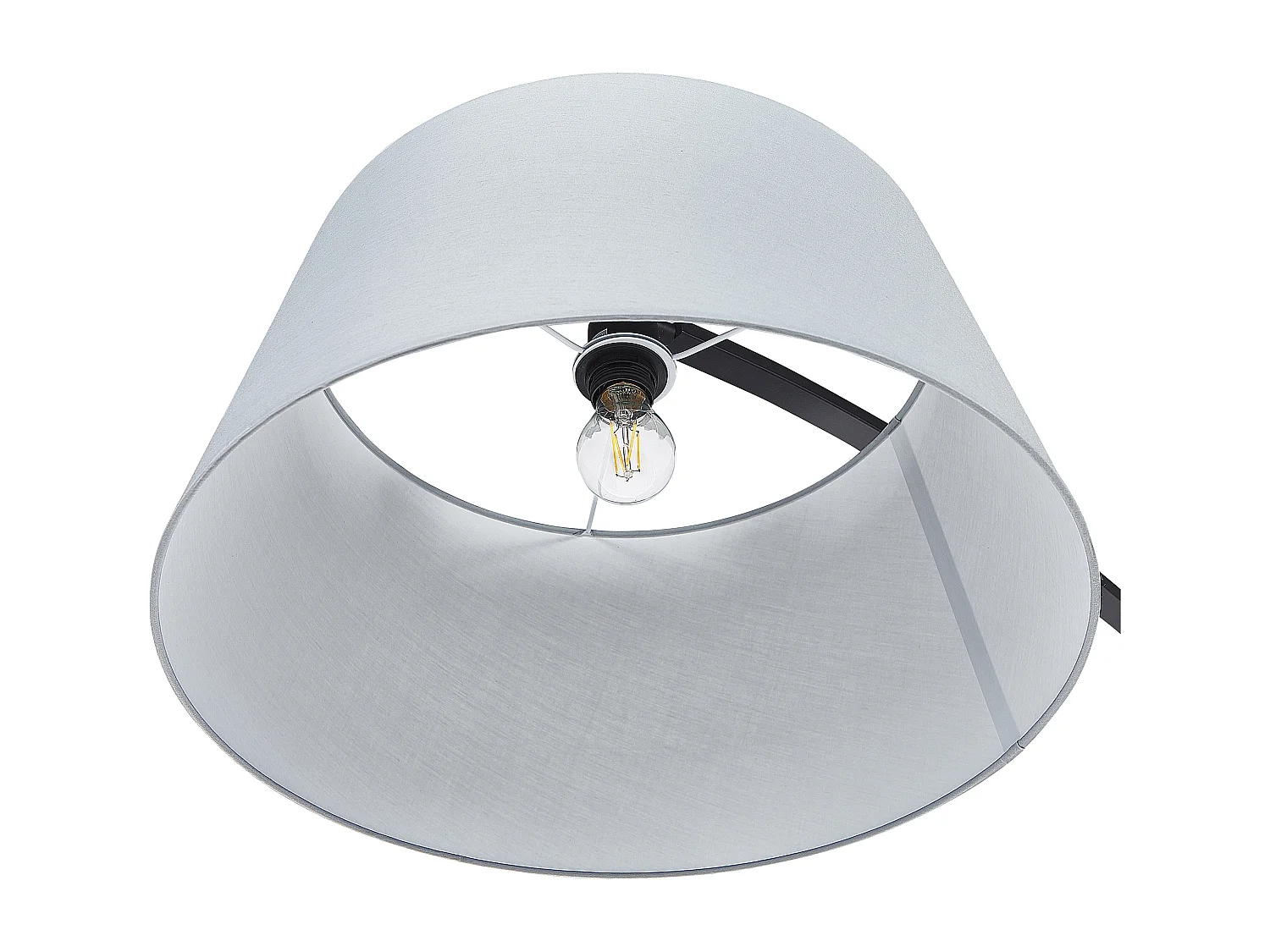 Lampada da pavimento BENUE Metallo Grigio