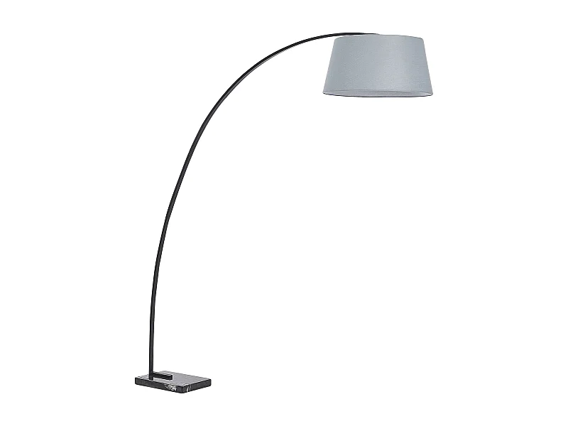 Lampada da pavimento BENUE Metallo Grigio